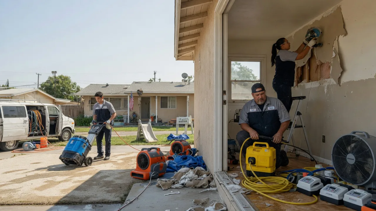 Water Damage Restoration in Escondido, CA near me